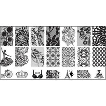 Load image into Gallery viewer, 30 Styles DIY Nail Art Plates Flower Lace Nail Stencil Manicure Template Stamping Plate