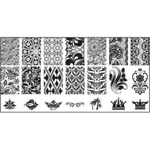 Load image into Gallery viewer, 30 Styles DIY Nail Art Plates Flower Lace Nail Stencil Manicure Template Stamping Plate